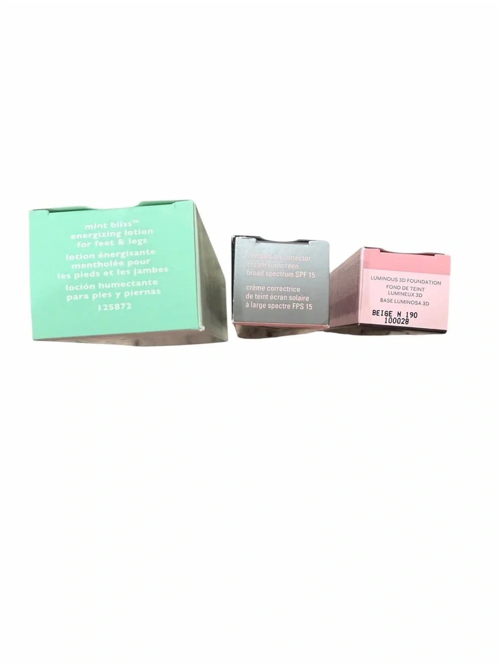 NEW Mary Kay 3-Pc Makeup & Body Care Bundle | CC Cream + Foundation + Mint Bliss